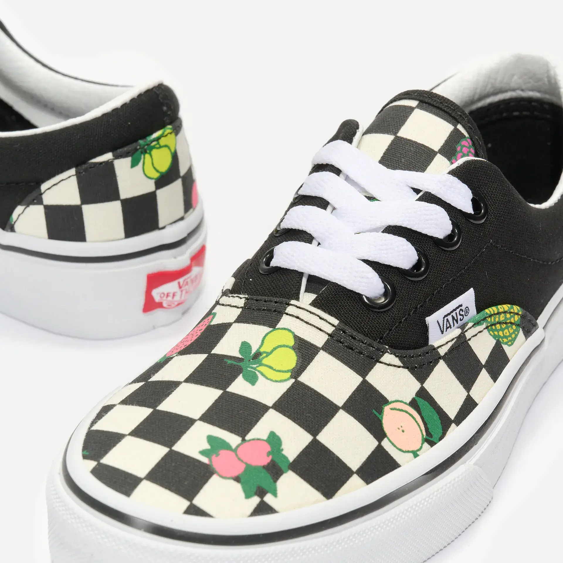 Black checkered shoes online